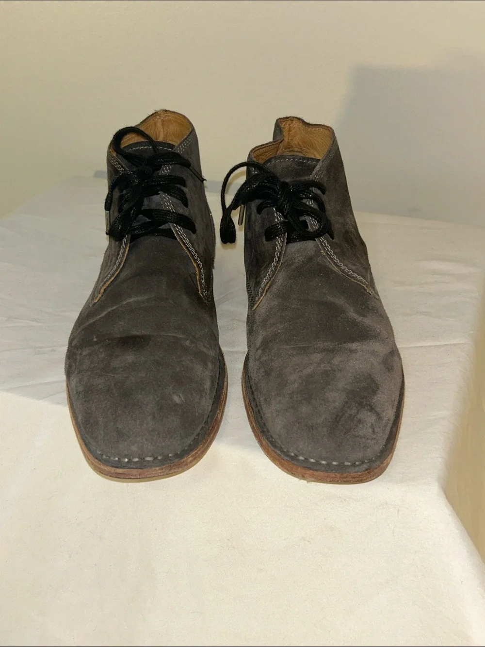 John Varvatos Suede Chukka Boots